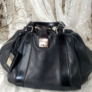 Calvin Klein Locking Satchel Bag